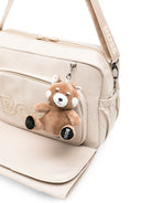 Borsa fasciatoio per neonato Boss Kids beige con charm Teddy Bear J53178 249 BOSS KIDS 
