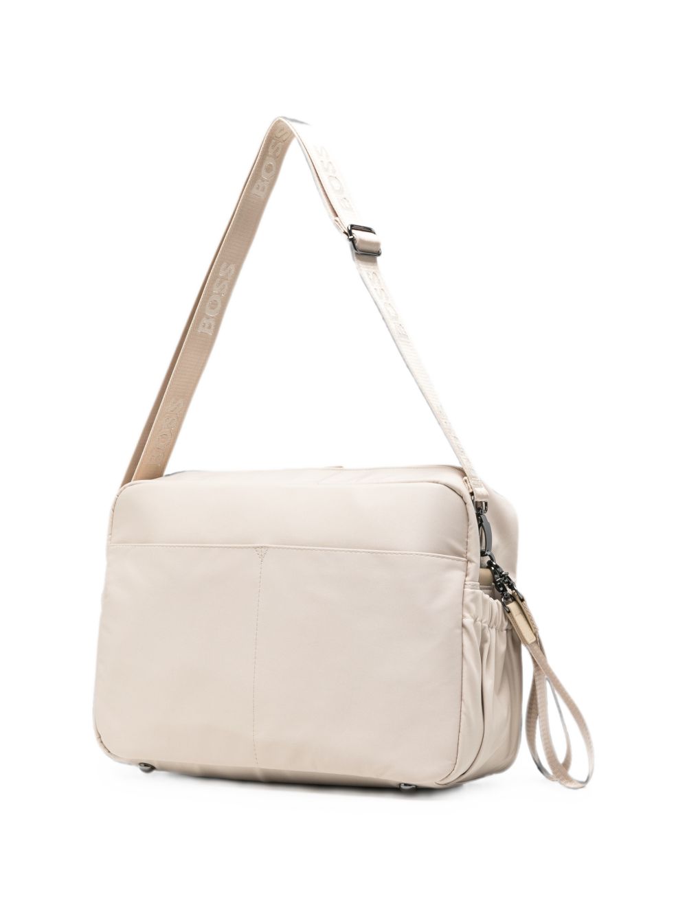 Borsa fasciatoio per neonato Boss Kids beige con charm Teddy Bear J53178 249 BOSS KIDS 