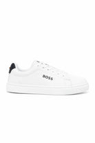 Sneakers per bambino Boss Kids bianche con logo sulla linguetta J53248 10P BOSS KIDS 