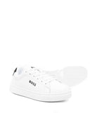 Sneakers per bambino Boss Kids bianche con logo sulla linguetta J53248 10P BOSS KIDS 