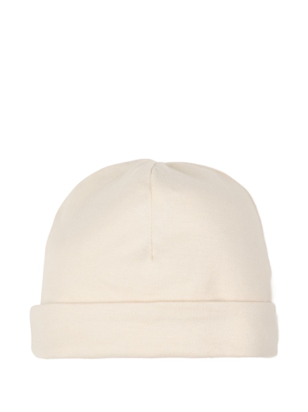 Tutina e cappellino per neonato Boss Kids beige con motivo jacquard J53290 21K BOSS KIDS 