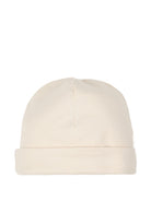 Tutina e cappellino per neonato Boss Kids beige con motivo jacquard J53290 21K BOSS KIDS 