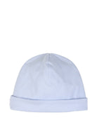 Tutina e cappellino per neonato Boss Kids azzurra con motivo jacquard J53290 771 BOSS KIDS 