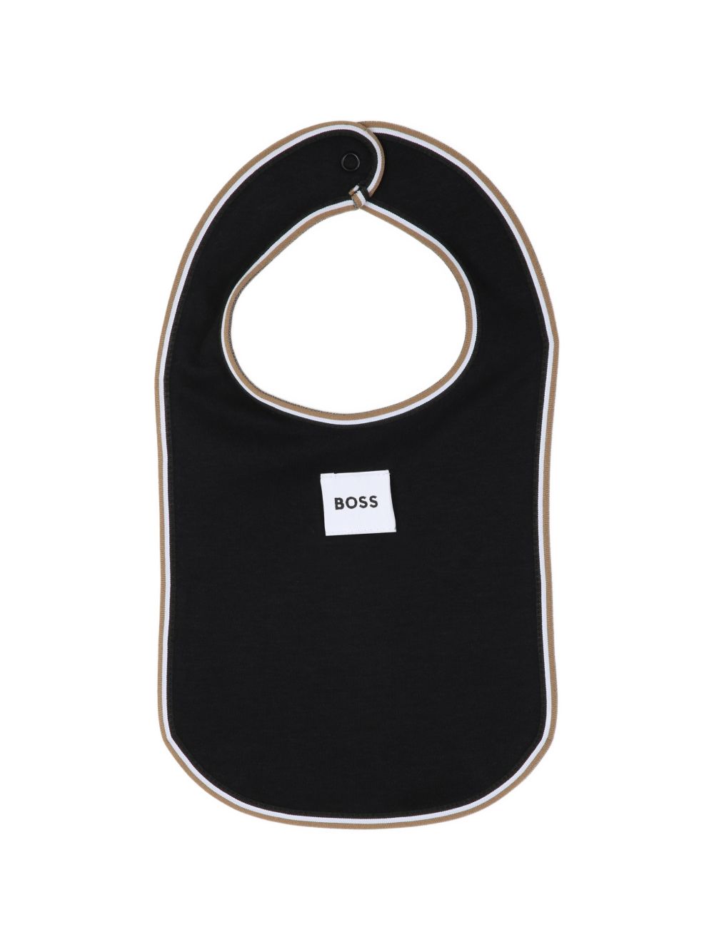Tutina, berretto e bavaglino per neonato Boss Kids nero inserto color-block J53292 09B BOSS KIDS 