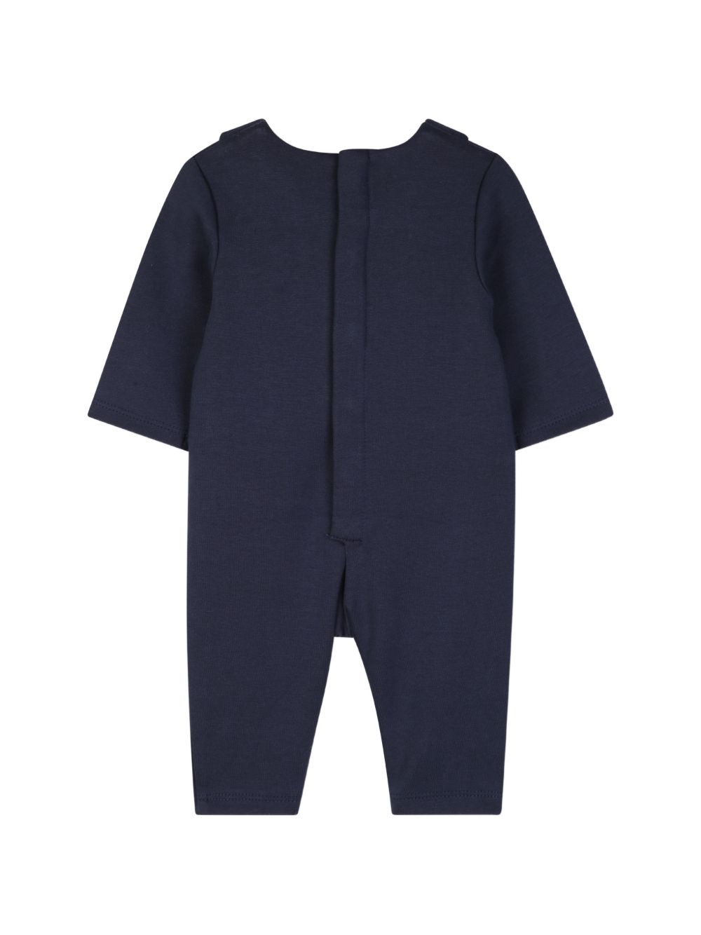 Tuta intera per neonato Boss Kids blu con revers classici J53303 849 BOSS KIDS 