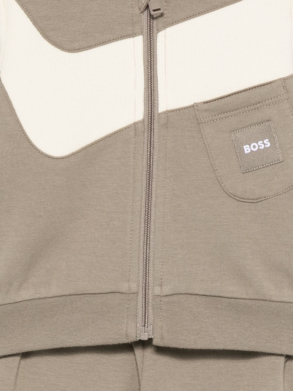 Completo per neonato Boss Kids multicolore con patch logo sul davanti J53306 31D BOSS KIDS 