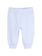 Completo tre pezzi per neonato Boss Kids azzurro con design pull-on J53307 771 BOSS KIDS 