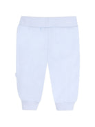 Completo tre pezzi per neonato Boss Kids azzurro con design pull-on J53307 771 BOSS KIDS 
