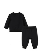 Completo sportivo per neonato Boss Kids nero con applicazione logo J53308 09B BOSS KIDS 