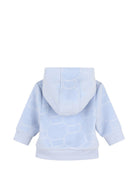 Tuta sportiva con cappuccio Boss Kids azzurra con effetto velluto J53310 771 BOSS KIDS 