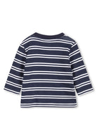 Completo a ringhe per neonato Boss Kids blu con abbottonatura a pressione J53311 849 BOSS KIDS 