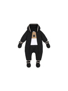 Tuta da neve per neonato Boss Kids nera con finitura imbottita J53318 09B BOSS KIDS 