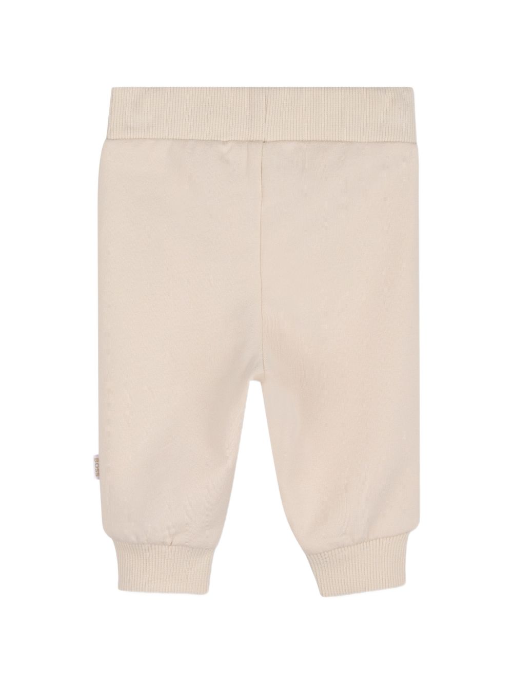 Tuta sportiva per neonato Boss Kids beige con inserti in pelliccia sintetica J53320 21K BOSS KIDS 