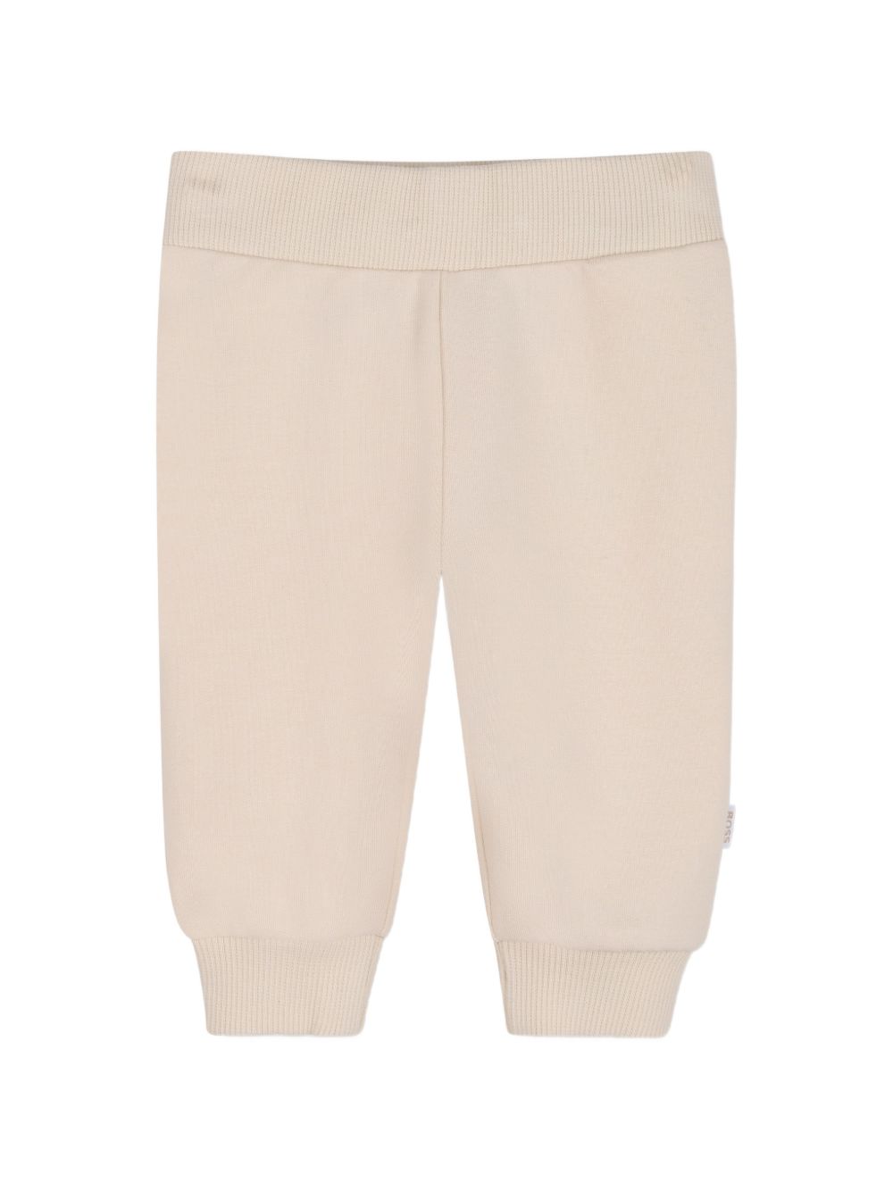 Tuta sportiva per neonato Boss Kids beige con inserti in pelliccia sintetica J53320 21K BOSS KIDS 
