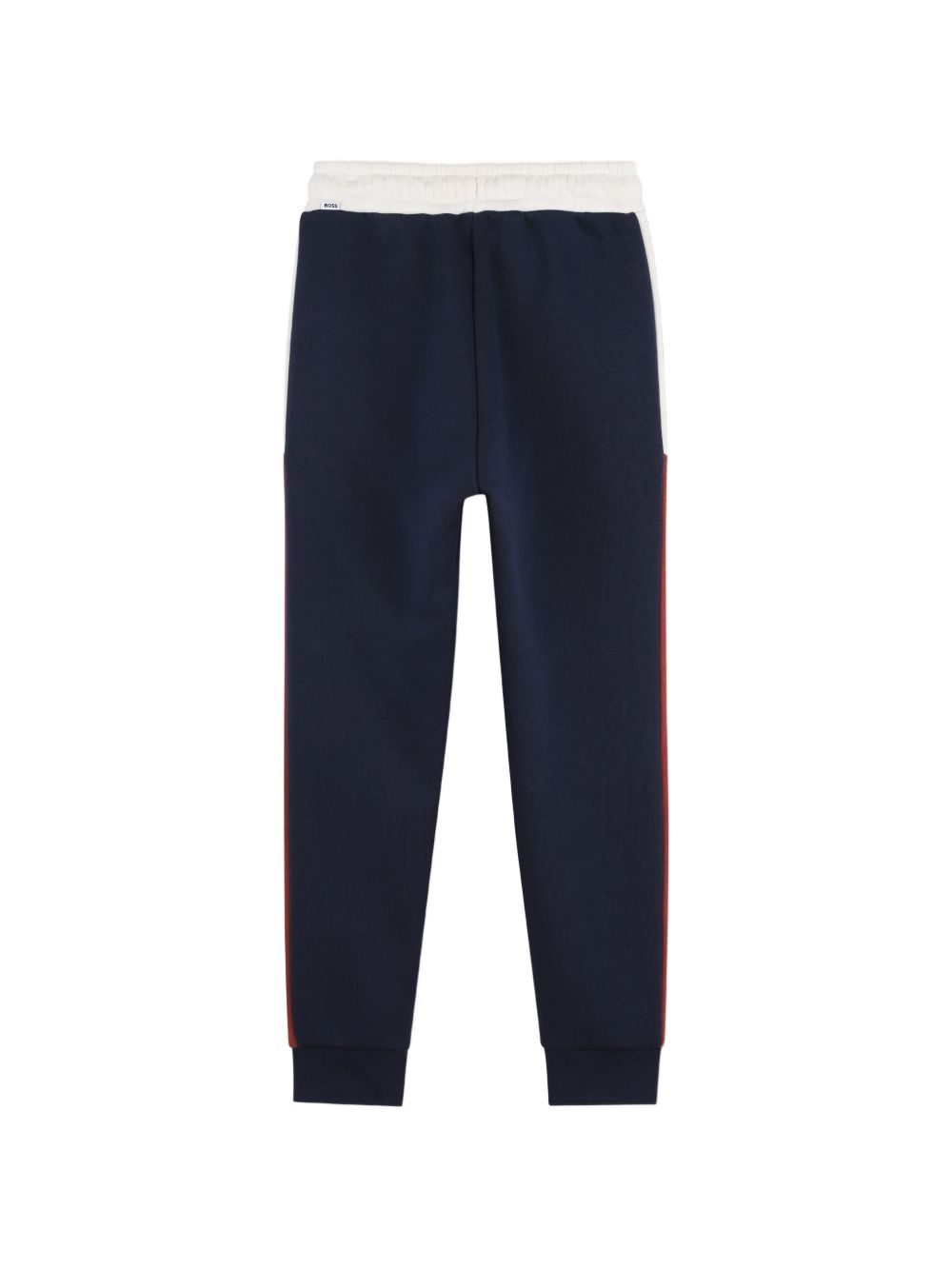 Pantaloni sportivi per bambino Boss Kids blu con stampa logo J53341 849 BOSS KIDS 