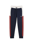 Pantaloni sportivi per bambino Boss Kids blu con stampa logo J53341 849 BOSS KIDS 