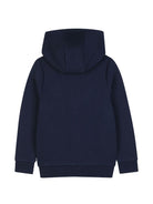 Felpa per bambino Boss Kids blu con logo sul petto J53366 849 BOSS KIDS 