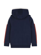 Felpa per bambino Boss Kids blu con logo sul davanti J53368 849 BOSS KIDS 