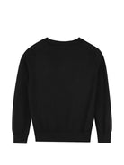 Maglione per bambino Boss Kids nero con applicazione frontale logo J53389 09B BOSS KIDS 