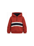 Felpa per bambino Boss Kids rossa con logo sul petto J53399 95G BOSS KIDS 