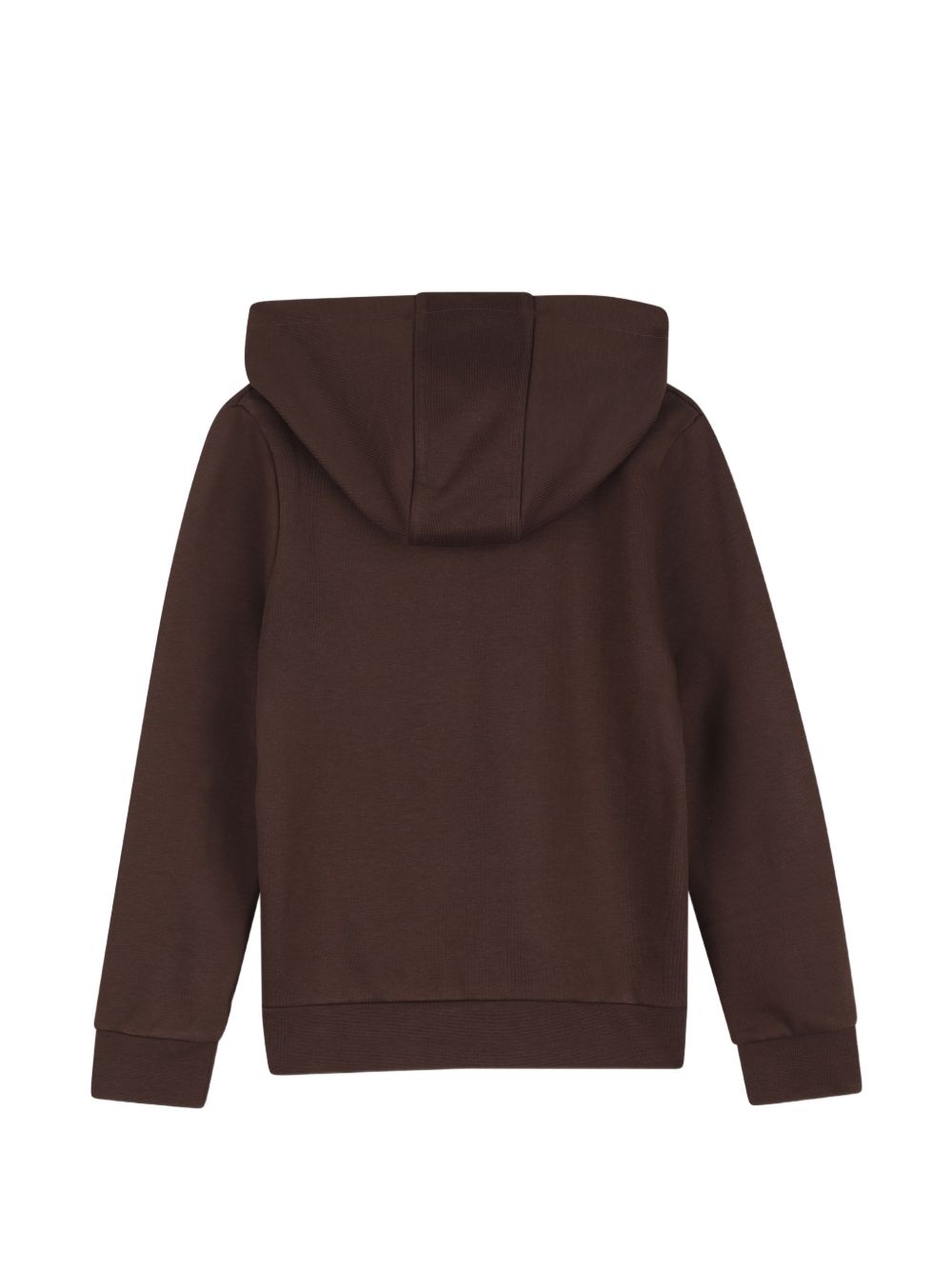 Felpa per bambino Boss Kids marrone con stampa con logo sul davanti J53400 343 BOSS KIDS 