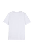T-shirt per bambino Boss Kids bianca con logo sul davanti J53404 10P BOSS KIDS 