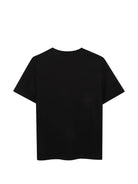 T-shirt per bambino Boss Kids nera con motivo a righe orizzontali J53412 09B BOSS KIDS 