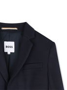 Giacca per bambino Boss Kids blu con revers classici J53424 862 BOSS KIDS 