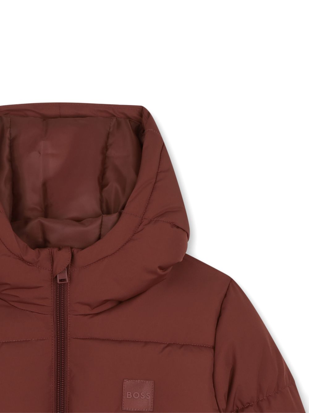 Giubbino per bambino Boss Kids rosso con design imbottito J53437 95G BOSS KIDS 