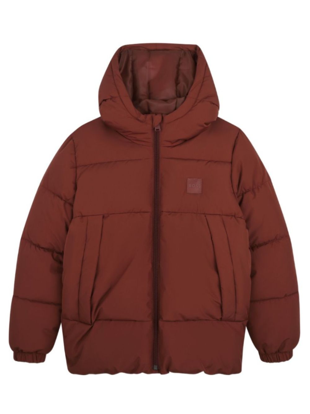 Giubbino per bambino Boss Kids rosso con design imbottito J53437 95G BOSS KIDS 