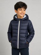 Giubbino per bambino Boss Kids multicolore con design reversibile J53439 796 BOSS KIDS 