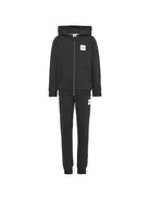Tuta sportiva per bambino Boss Kids nera con logo sul davanti J53442 09B BOSS KIDS 