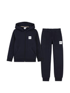 Tuta sportiva per bambino Boss Kids blu con logo sul davanti J53442 849 BOSS KIDS 