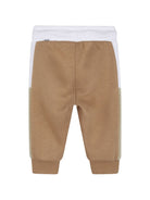 Pantaloni per neonato Boss Kids marrone con design a inserti J53468 269 BOSS KIDS 