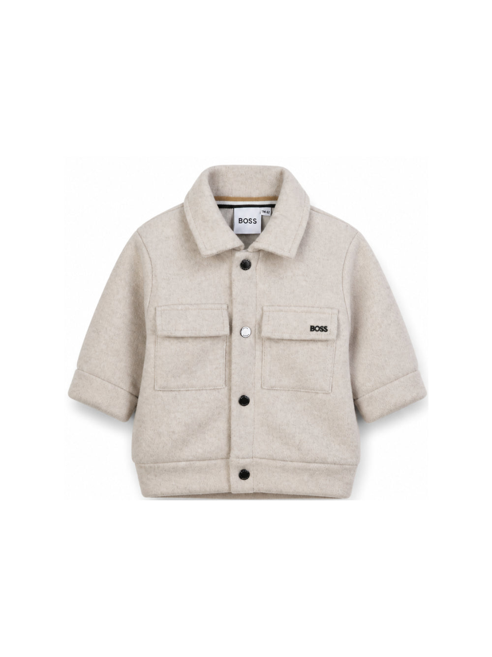 Giubbino per neonato Boss Kids beige con colletto J53477 B51 BOSS KIDS 