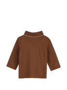 T-shirt per neonato Boss Kids marrone con colletto stile polo J53481 95G BOSS KIDS 