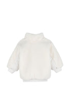 Giubbino per neonato Boss Kids blu con texture teddy J53505 120 BOSS KIDS 