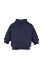Giubbino per neonato Boss Kids blu con texture teddy J53505 120 BOSS KIDS 