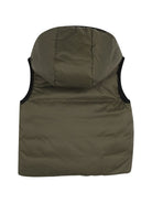 Gilet imbottito per neonato Boss Kids nero reversibile verde J53506 63D BOSS KIDS 