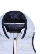 Gilet imbottito per neonato Boss Kids blu reversibile azzurro J53506 796 BOSS KIDS 