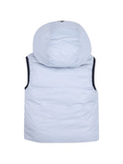 Gilet imbottito per neonato Boss Kids blu reversibile azzurro J53506 796 BOSS KIDS 