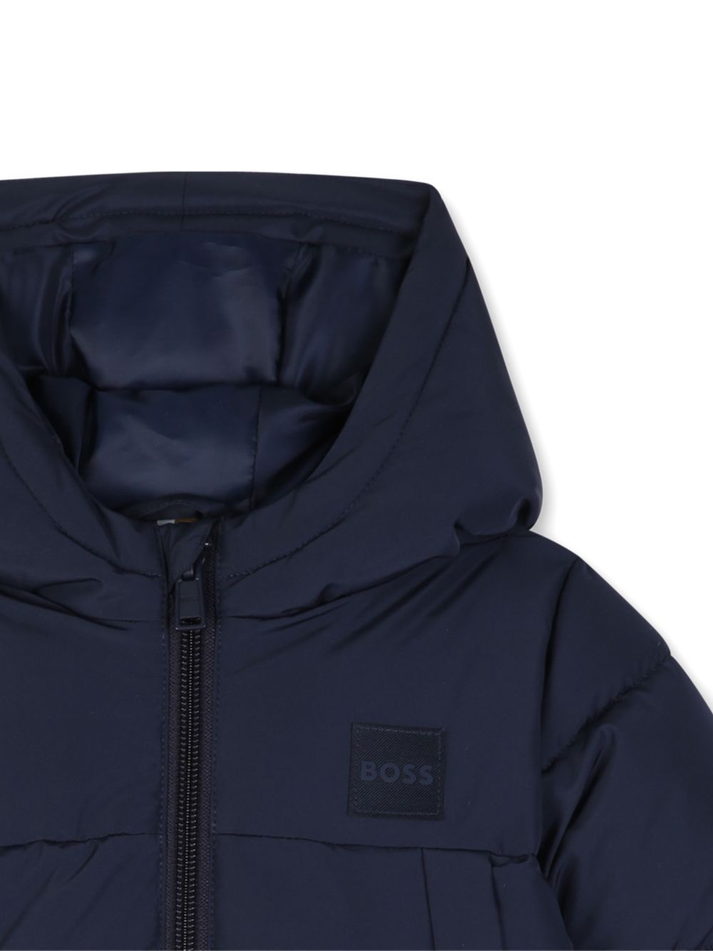 Giubbino per neonato Boss Kids blu con design imbottito J53508 849 BOSS KIDS 