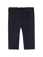 Completo due pezzi per neonato Boss Kids blu con revers classici J53513 862 BOSS KIDS 