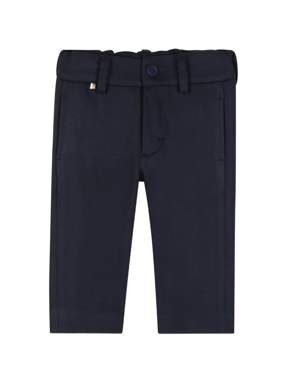 Completo due pezzi per neonato Boss Kids blu con revers classici J53513 862 BOSS KIDS 