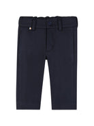 Completo due pezzi per neonato Boss Kids blu con revers classici J53513 862 BOSS KIDS 