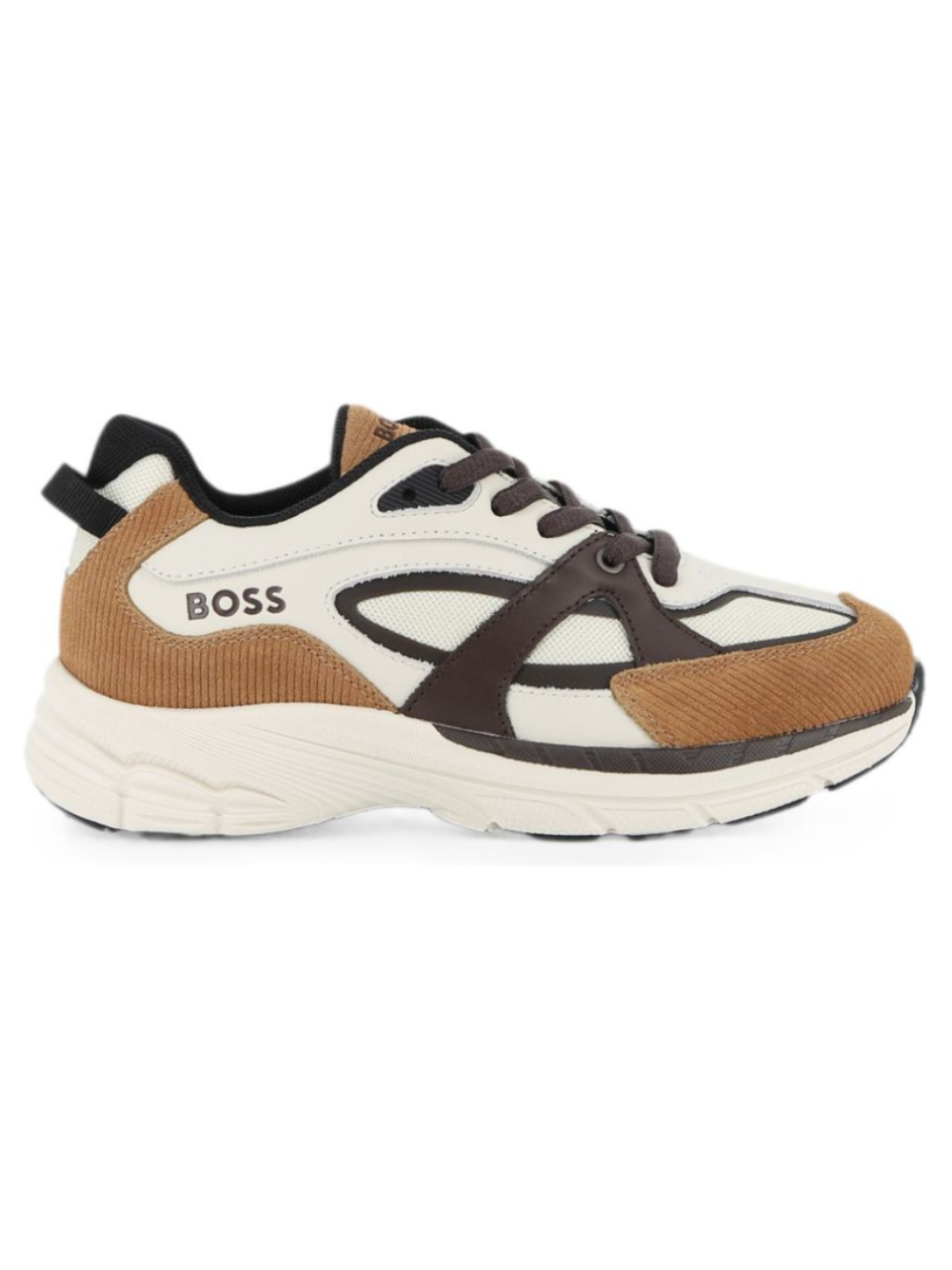 Sneakers per bambini Boss Kids multicolor con inserti in rete J53527 343 BOSS KIDS 