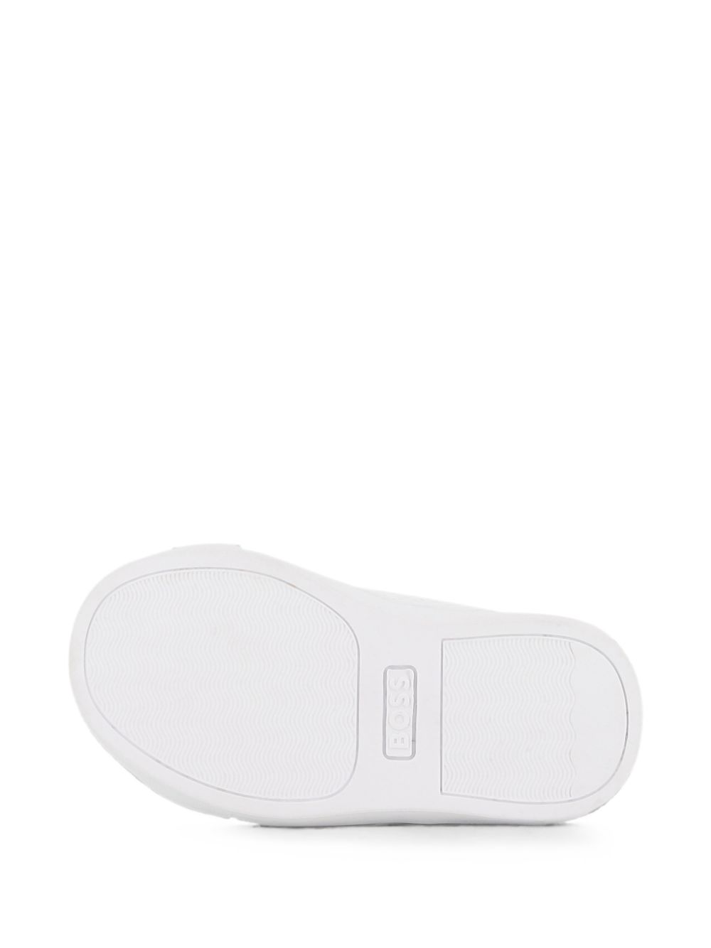 Sneakers per bambino Boss Kids bianco con chiusura a strappo J53540 10P BOSS KIDS 