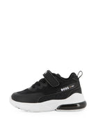 Sneakers per bambino Boss Kids nere con stampa con logo laterale J53543 09B BOSS KIDS 