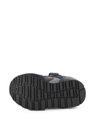 Sneakers per bambino Boss Kids blu con design a inserti J53544 849 BOSS KIDS 