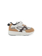 Sneakers per bambino Boss Kids beige con inserti in rete J53545 343 BOSS KIDS 